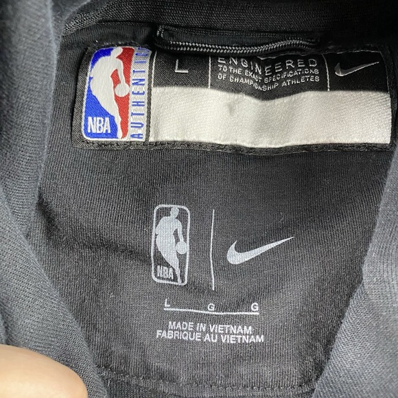 Nike Tech Fleece NBA Sacramento Kings Mens Large Fitted Black Pullover Hoodie - Picture 13 of 16